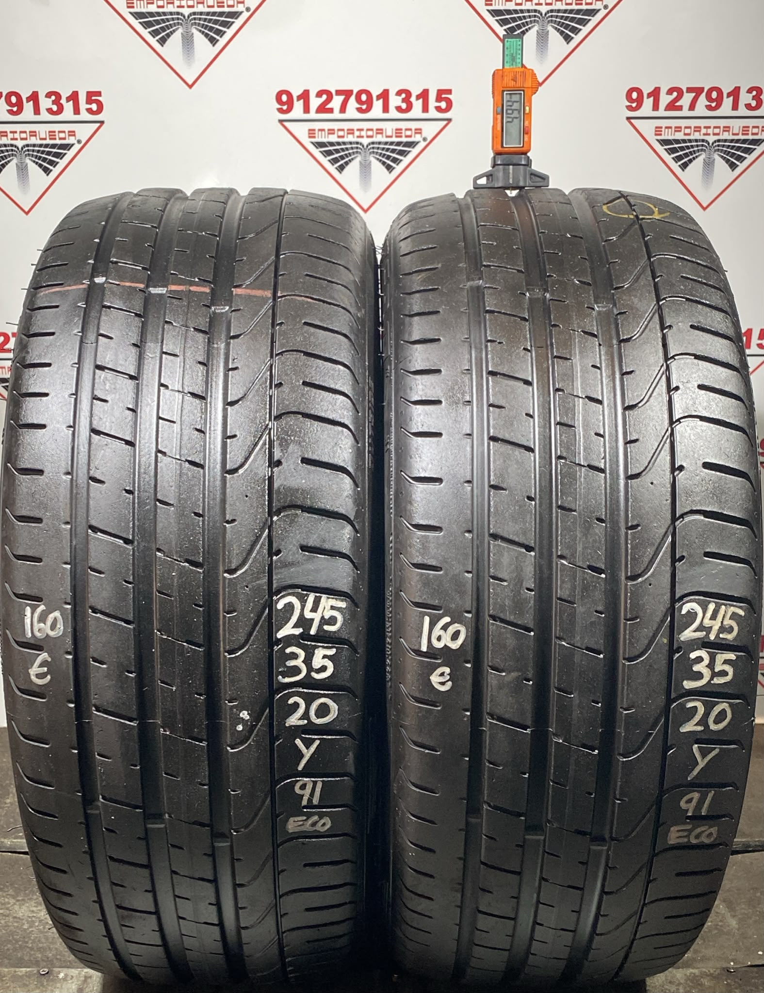 PIRELLI PZERO USADO ECONOMICO  245/35 R20 91 Y